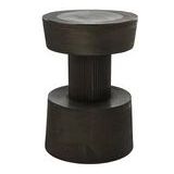 Stool POLSPOTTEN Nut Graphite