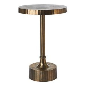 Side Table Pols Potten Mace Antique Brass