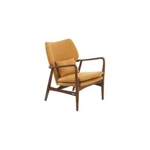 Chair POLSPOTTEN Peggy Fabric Smooth Ochre