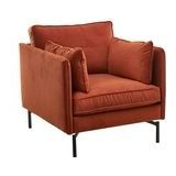 Fauteuil POLSPOTTEN Ppno.2 Velvet Rust