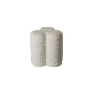 Stool POLSPOTTEN Clover Boucle Ecru