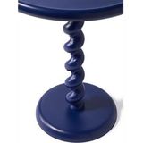 Side Table POLSPOTTEN Twister Deep Blue