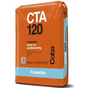 Coba CTA120 poederlijm vorst & vochtbestendig zak 25kg