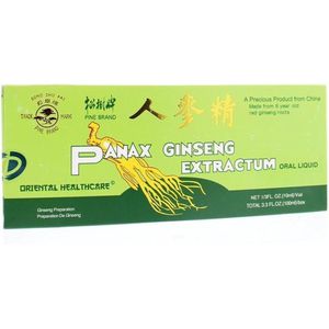 Panax ginseng Panax ginseng extractum 10x10 ml 100 Milliliter