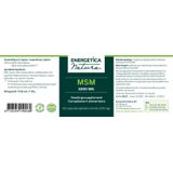 Energetica Natura MSM 1000 mg 60 capsules