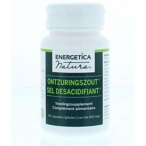 Energetica Natura Ontzuringszout 60 capsules