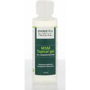 Energetica Natura - MSM Topical Gel - Mineralenpreparaat - 15% Methyl-sulfonyl-methaan