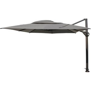 4 Seasons Outdoor Hacienda Zweefparasol 300x400 - Antraciet