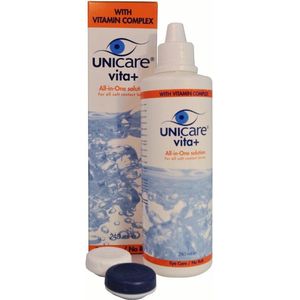 Unicare Vita+ Alles-In-Een Vloeistof Zachte Contactlenzen 240 ml