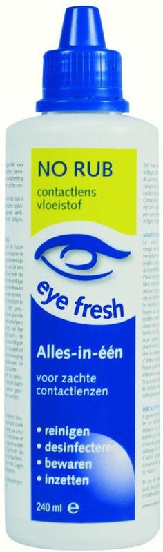 Eyefresh All in1 No Rub 240 ml - Lenzenvloeistof