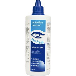 Eye Fresh - Alles-in-één Vloeistof - Voor Zachte Contactlenzen - 100 ml