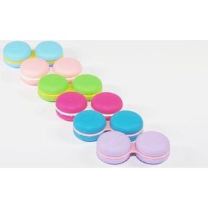 Lenzendoosje - Macaron - Vrolijke Vorm - Inclusief R voor Rechterlens