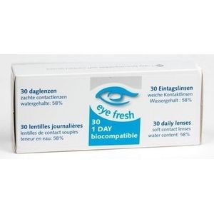 Eye Fresh Daglenzen -2.00