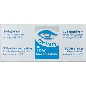 Eye Fresh - Daglenzen - 1 Dag - 58% Watergehalte