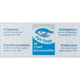 Eye Fresh - Daglenzen - Wit - 30 Stuks