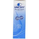 Unicare Alles-in-één Vloeistof Zachte Contactlenzen + Lenzenhouder 360ML