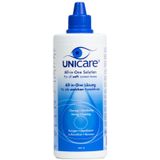 Unicare Alles-in-één Vloeistof Zachte Contactlenzen + Lenzenhouder 360ML