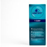 Unicare daglenzen -1,00 - 30 stuks - zachte contactlenzen dag