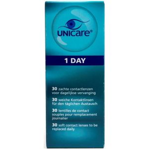 Unicare Daglenzen -3.50: Zachte daglenzen voor dagelijkse vervanging | 30 stuks