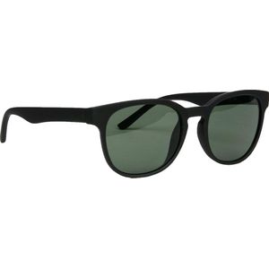 Melleson Eyewear zonnebril Rome black green - zwart groen