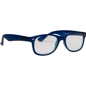 Melleson Optics - Leesbril Wayfarer - Mat Blauw - +1.50