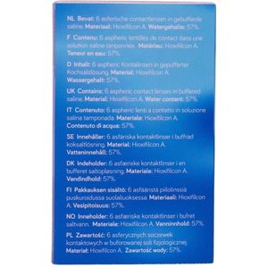 Unicare maandlenzen 6-pack