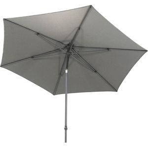 4SO Azzurro parasol 300 cm mid grey -  Staande Parasol  - Specialist in Tuinmeubelen