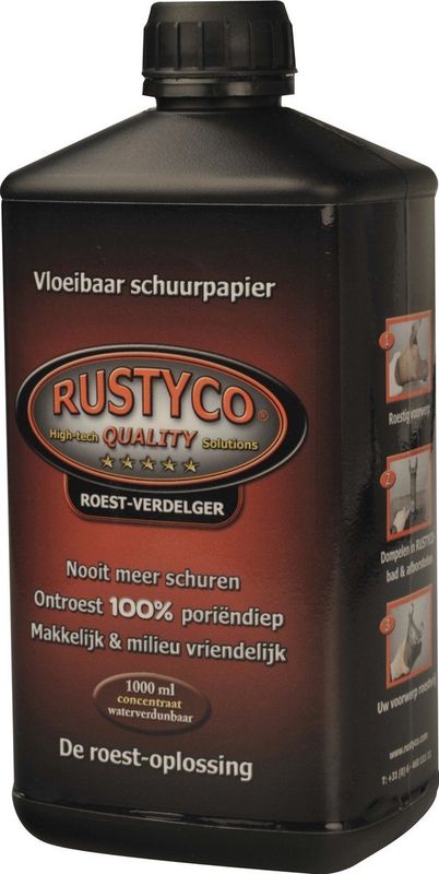 Rustyco 1003 RoestopLosser Concentraat 1000ml - Roestverdelger - Milieuvriendelijk