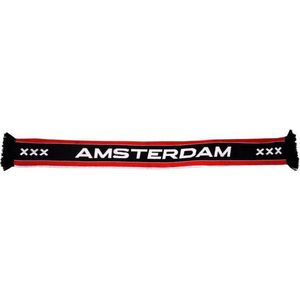 Sjaal Baan Amsterdam-Maat-Stuks-Kleur-Zwart