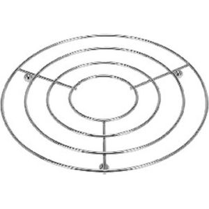 Onderzetter chroom 20cm zilver Chroom Excellent Houseware Onderzetter