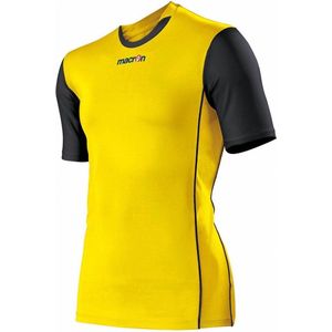 Sportshirt Jersey Macron Congo, Kleur Geel/Zwart, maat XL