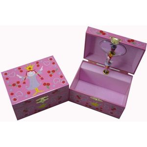 Juwelendoosje met muziek - prinses- Harlkin Music Box collection