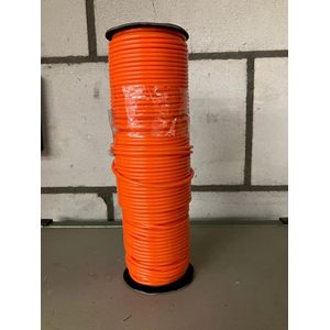 Rol springtouw Oranje. 4 mm. 100 meter
