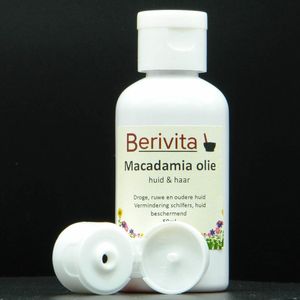 Macadamia Olie Puur 50ml - Huidolie en Haarolie