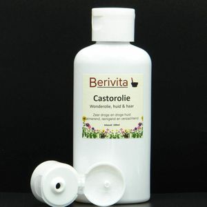 Castor Olie 100ml - Puur & Koudgeperste Castorolie, Wonderolie - Huidolie en Haarolie