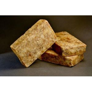 African Black Soap - Afrikaanse Zwarte Zeep - 3x125 gram - 100% Natuurlijke Zeep