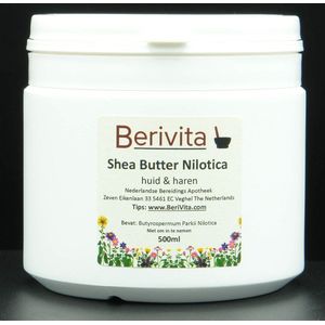 Shea Butter Nilotica - 500ml - Ongeraffineerd - Koudgeperst - Huidverzorging