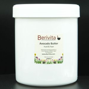 Avocado Butter - Ongepareerd - 1 Liter - Natuurlijke Huidverzorging