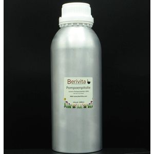 Pompoenpitolie Puur Liter - Onbewerkte Pompoenolie voor Huid en Lippen - Pompoenzaadolie, Pumpkin Seed Oil