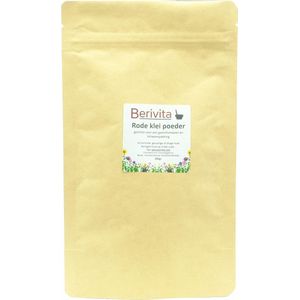 Rode Klei Poeder 100% Zuiver 200gr - Voor Klei Masker of Lichaamspakking - Red Clay Powder