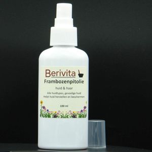 Frambozenzaad Olie Puur Spray 100ml - Frambozenpitolie, Frambozen olie van frambozenpitten - Frambozenolie voor de Huid
