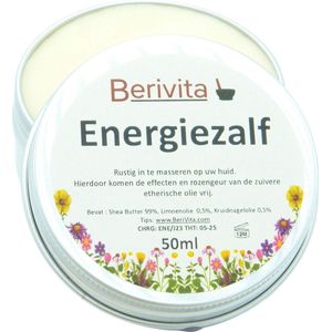 Energie Zalf 50ml - Opwekkende geurzalf met Shea Butter, Limoenolie en Kruidnagelolie