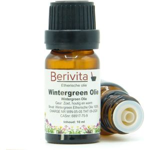 Wintergroen Olie 100% 10ml - Etherische Wintergroenolie - Wintergreen Oil