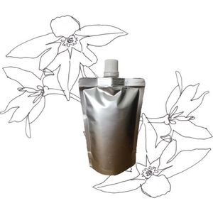 Abessijnse olie huidolie - Navulling 100ml pouch met schenkmond (hersluitbaar) - vegan - dierproefvrij en zonder chemische toevoegingen