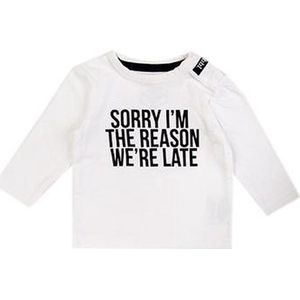 Beebielove longsleeve sorry wht