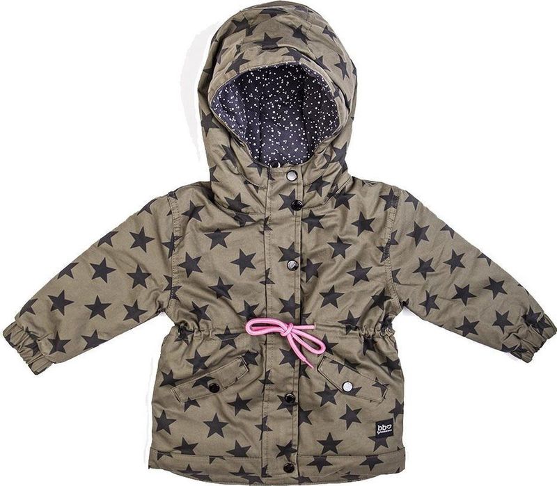 Beebielove - Jacket Stars - Tussenjas - Groen