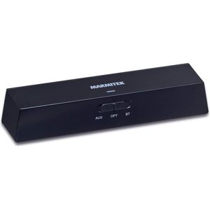 Marmitek BoomBoom 100 (Zender en ontvanger), Bluetooth audio-adapters, Zwart