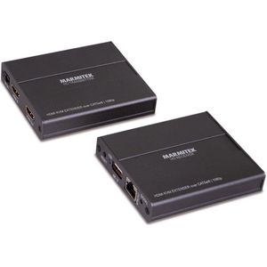 Marmitek HDMI Extender over 1 CAT5e/CAT 6 kabel met KVM - MegaView 76 - 60 m - 1080p Full HD, DVI, EDID en HDCP