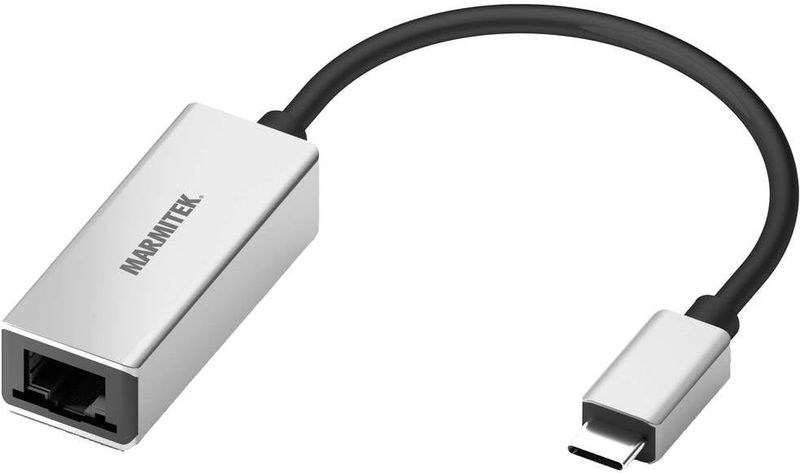 Marmitek Adapter USB-C > Ethernet - USBC naar RJ45 Converter
