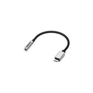 Marmitek - Connect USB-C naar Audio Adapter - USB C - 3,5 mm aansluiting - Aluminium